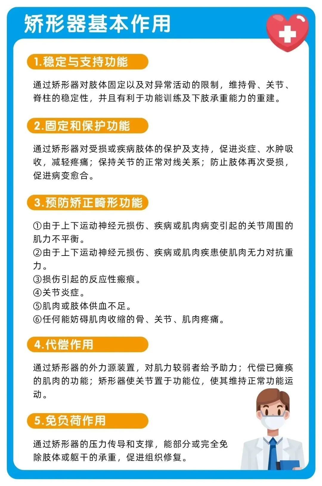 绵阳顾连康复医院矫形器的作用科普