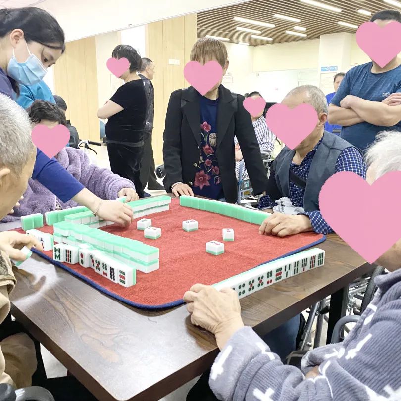 绵阳顾连康复医院作业治疗OT小组活动之打麻将打扑克