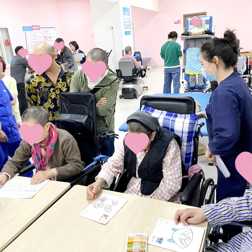 绵阳顾连康复医院作业治疗OT小组活动之写字涂鸦