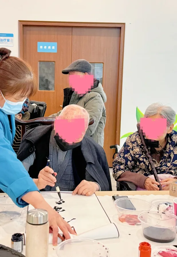 绵阳顾连康复医院书法和绘画疗愈