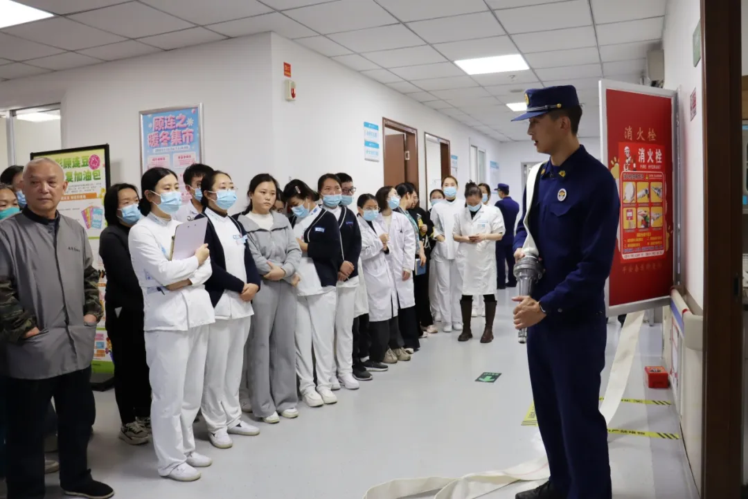 绵阳顾连康复医院开展2025年下半年消防培训演练