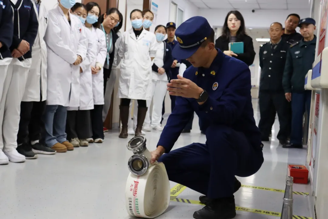 绵阳顾连康复医院开展2025年下半年消防培训演练